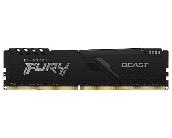 Kingston FURY Beast - DDR4 - kit - 16 GB: 2 x 8 GB - DIMM 288-pin / PC4-25600 - unbuffered