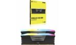 Corsair VENGEANCE RGB 48GB (2x24GB) DDR5 DRAM 6400MT/s C36 Memory Kit - Black - Image 3