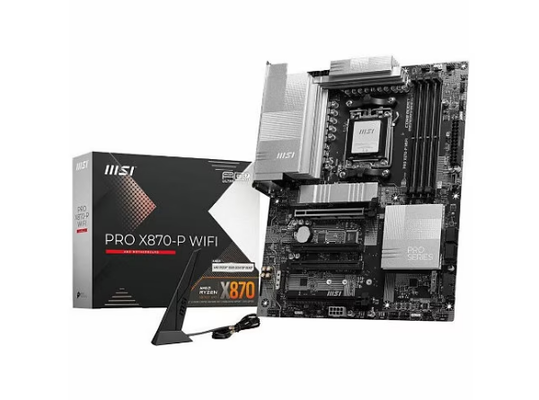MSI PRO X870E-P WIFI Gaming Desktop Motherboard - AMD X870E Chipset - Socket AM5 - ATX