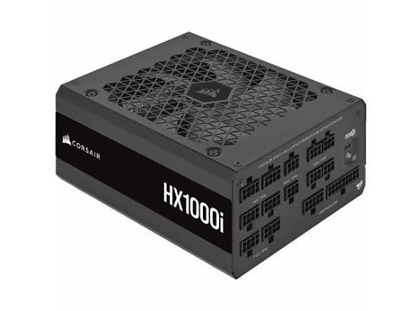 CORSAIR HX1000i 1000W Fully Modular ATX Power Supply for 4000 Series and Ryzen 7000 Series GPU Card