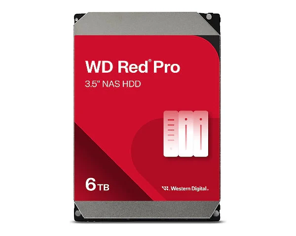 WD Red Pro WD6005FFBX - hard drive - 6 TB - SATA 6Gb/s