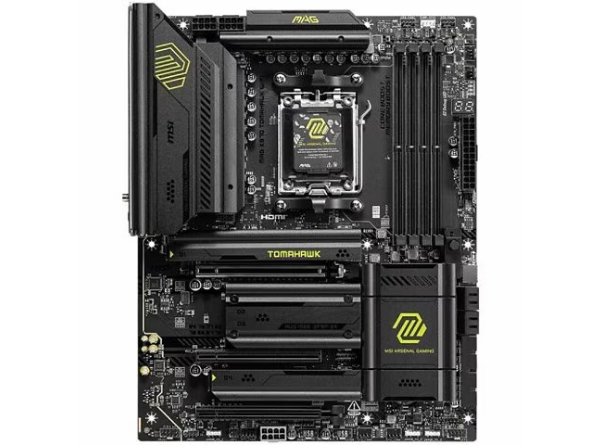 MSI MAG X870 TOMAHAWK WIFI Gaming Desktop Motherboard - AMD X870 Chipset - Socket AM5 - ATX