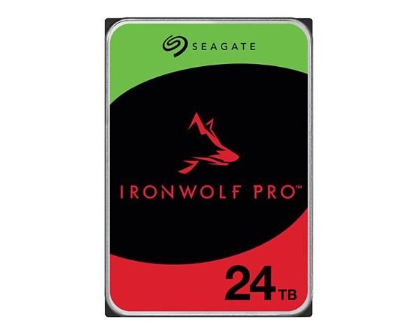 Seagate IronWolf Pro ST24000NT002 - hard drive - 24 TB - SATA 6Gb/s