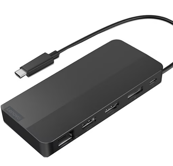 Lenovo 100W USB-C Dual Display Travel Docking Station