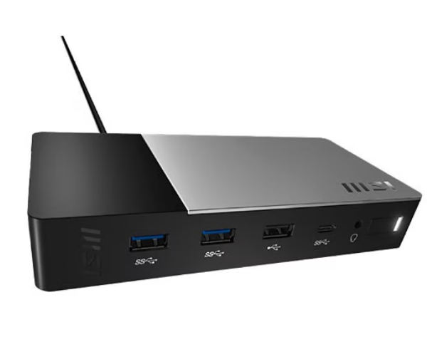 MSI PC Docking Station Gen2 USB-C 100W PD Charging.