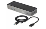 StarTech USB-C / USB-A Hybrid Docking Station for MacBook Pro / Air M1 M2 M3 M4 & Windows, Triple 4K Dock, TAA