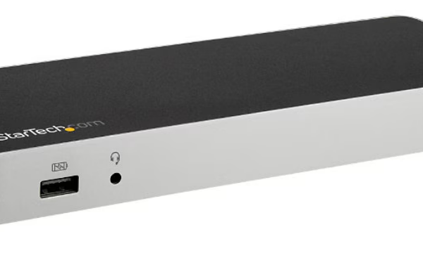 StarTech USB-C Dock 4K Dual Monitor - HDMI/DP, 60W PD/SD Docking Station, 4xUSB - USB-C Dock - Docking Station