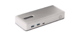 StarTech USB-C Dual Monitor Docking Station, USBC to HDMI 4K60Hz, USB C to DP HDMI Hub, 7 Port USB Adapter, 85W, TAA