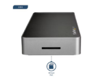 StarTech USB-C Dock 4K Dual Monitor - HDMI/DP, 60W PD/SD Docking Station, 4xUSB - USB-C Dock - Docking Station - Image 3