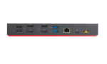 Lenovo ThinkPad Hybrid USB-C with USB-A Dock - docking station - USB-C - 2 x HDMI, 2 x DP - 1GbE - Image 4