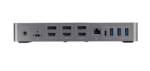 StarTech USB-C / USB-A Hybrid Docking Station for MacBook Pro / Air M1 M2 M3 M4 & Windows, Triple 4K Dock, TAA - Image 3